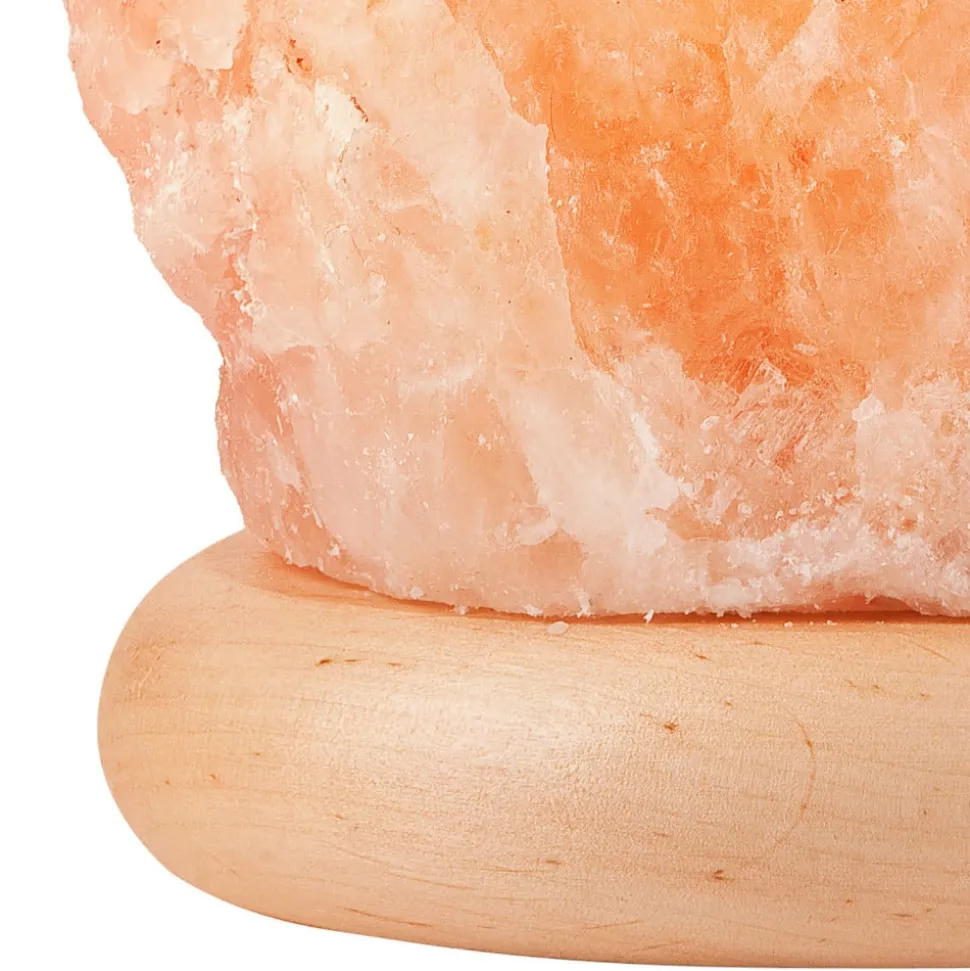 Envostar Harmony zoutlamp naturel voet 23-26cm