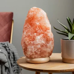 Envostar Harmony zoutlamp naturel voet 26-30cm