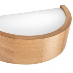 Envostar Kerio wandlamp, 27,5 cm, eiken naturel