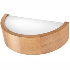 Envostar Kerio wandlamp, 27,5 cm, eiken naturel