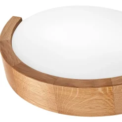 Envostar Kris wandlamp 27,5cm breed eiken naturel