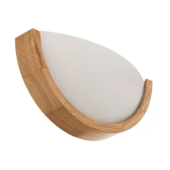 Envostar Kris wandlamp 27,5cm breed eiken naturel