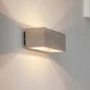 Envostar Kubiko wandlamp, dennenhout grijs