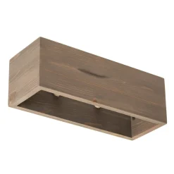 Envostar Kubiko wandlamp, dennenhout grijs