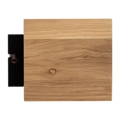 Envostar Kubiko wandlamp, eiken geolied