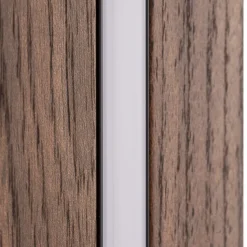 Envostar LED tafellamp in walnootfineer