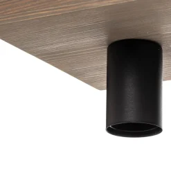 Envostar Lobo plafondlamp 2-lamps grenen grijs