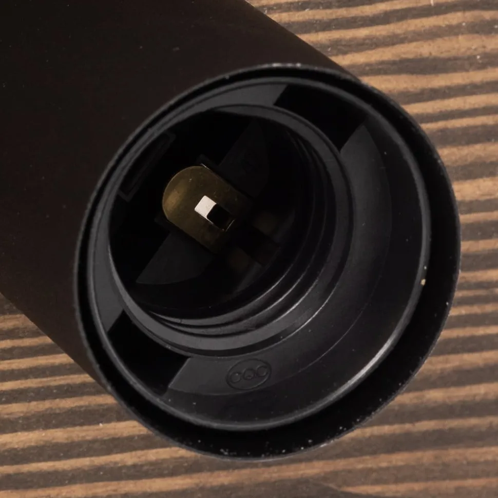 Envostar Lobo plafondlamp 2-lamps grenen walnoot