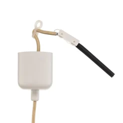 Envostar Lohr hanglamp, hout, kegelvormig Ø 53cm