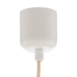 Envostar Lohr hanglamp, hout, kegelvormig Ø 39cm