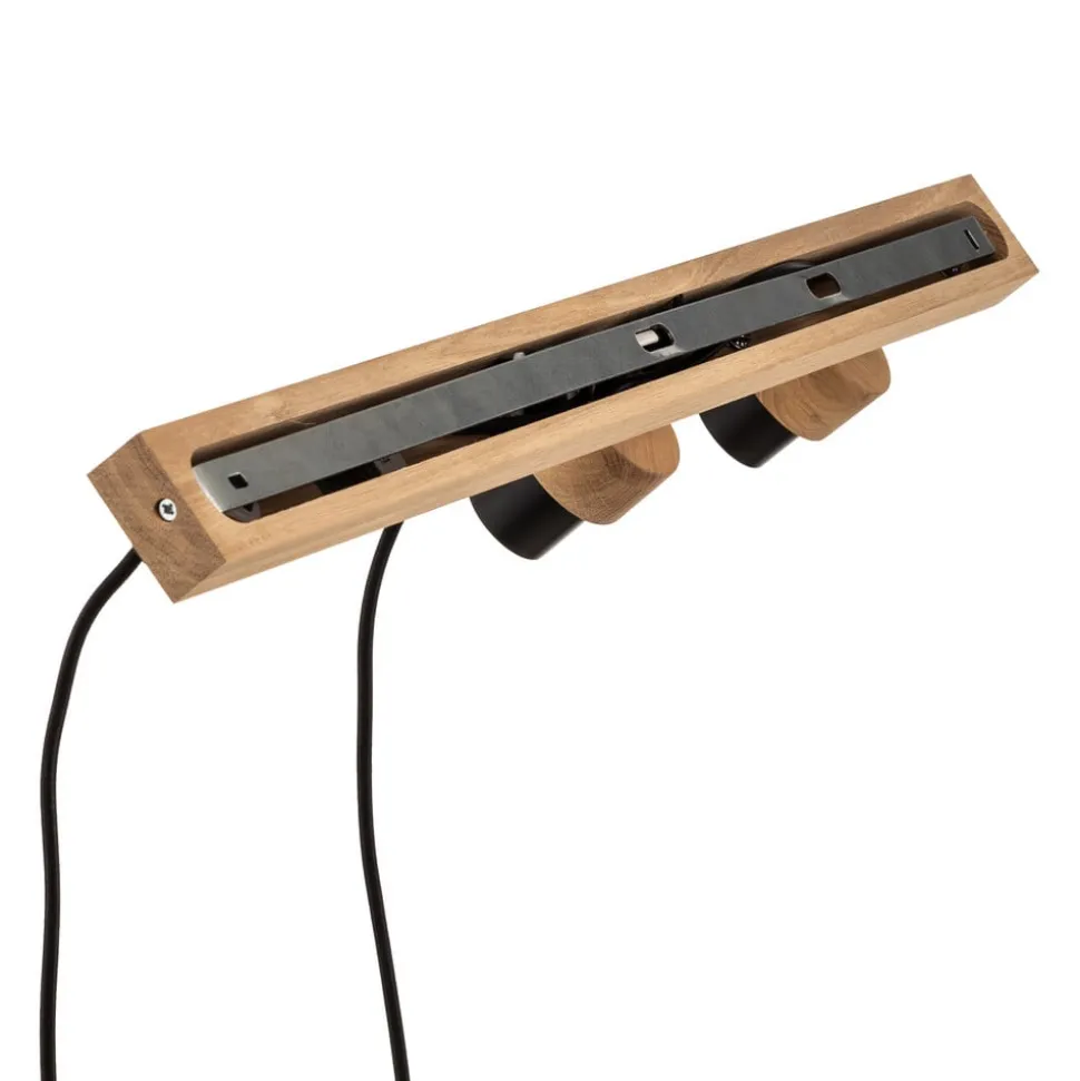 Envostar Merlo hanglamp eiken geolied, 4-lamps