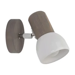 Envostar Nale wandspot grenen grijs