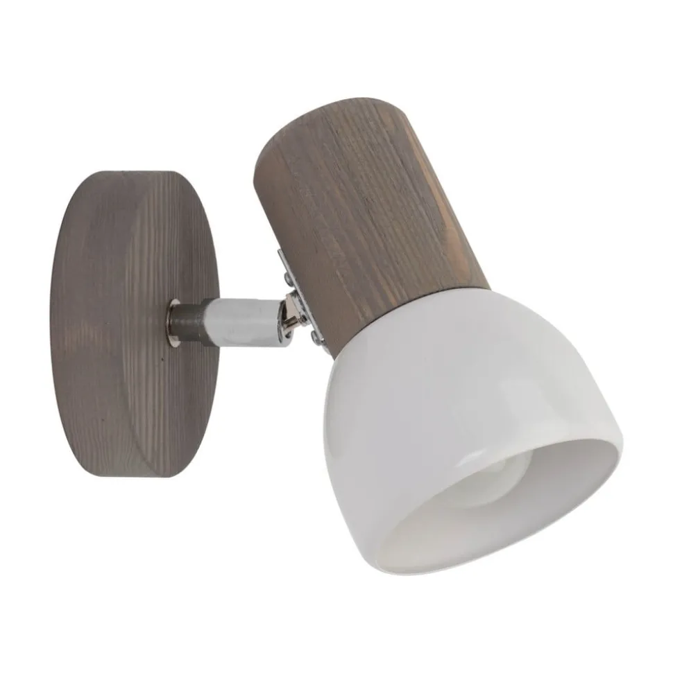 Envostar Nale wandspot grenen grijs