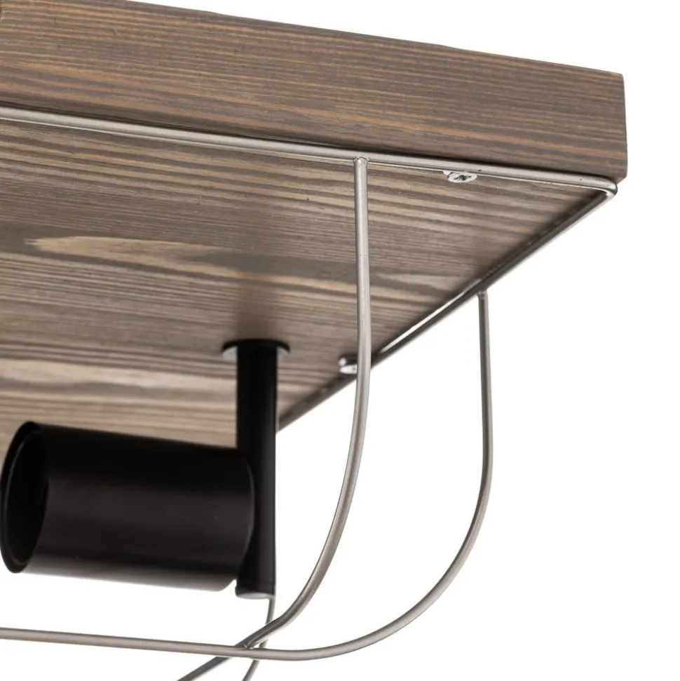 Envostar Neptuna plafondlamp, vierkant, 3-lamps.