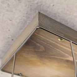 Envostar Neptuna plafondlamp, hoekig, 2-lamps.