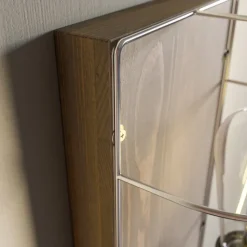 Envostar Neptuna wandlamp, grenen/metaal, 1-lamp