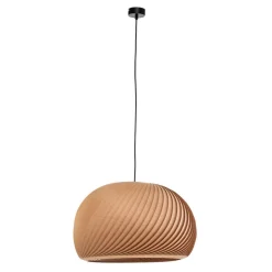 Envostar n.n hanglamp van hout, Ø 53 cm
