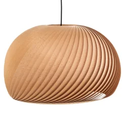 Envostar n.n hanglamp van hout, Ø 53 cm