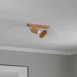 Envostar Peach Puff plafondspot oktagon 2-lamps