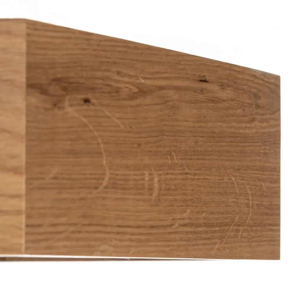 Envostar plafondlamp Hagen, eikenhout