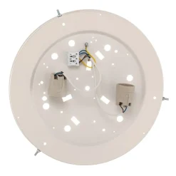 Envostar plafondlamp Hagen, eikenhout