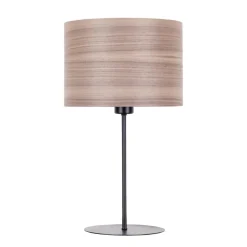 Envostar tafellamp walnoot Ø 25cm van fineer