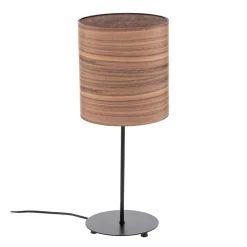 Envostar tafellamp walnoot Ø 20,5 cm van fineer