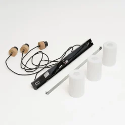 Envostar Talia hanglamp eiken/wit 3-lamps linea