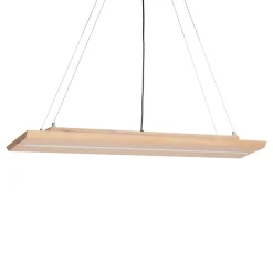 Envostar Tribe LED hanglamp, beuken geolied