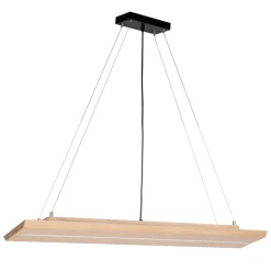 Envostar Tribe LED hanglamp, beuken geolied