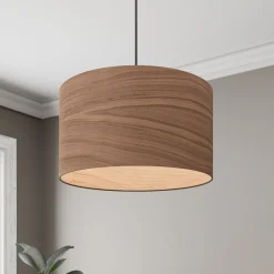 Envostar Veneer hanglamp walnoot