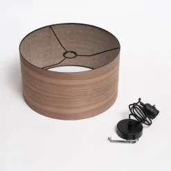 Envostar Veneer hanglamp walnoot