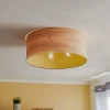 Envostar Veneer plafondlamp kernhout essen Ø55cm