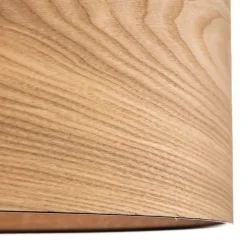 Envostar Veneer plafondlamp kernhout essen Ø55cm