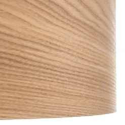 Envostar Veneer plafondlamp kernhout essen Ø40cm