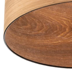 Envostar Veneer plafondlamp kernhout essen Ø40cm