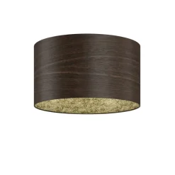 Envostar Veneer plafondlamp gerookt eiken Ø 40cm