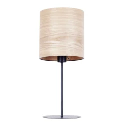 Envostar Veneer tafellamp kernhout essen Ø20,5cm