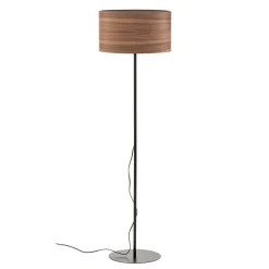 Envostar Veneer vloerlamp walnoot