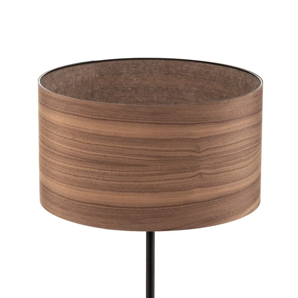 Envostar Veneer vloerlamp walnoot