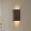 Envostar wandlamp Idun, aardkleurig 24 cm natuurlijk materiaal veganistisch