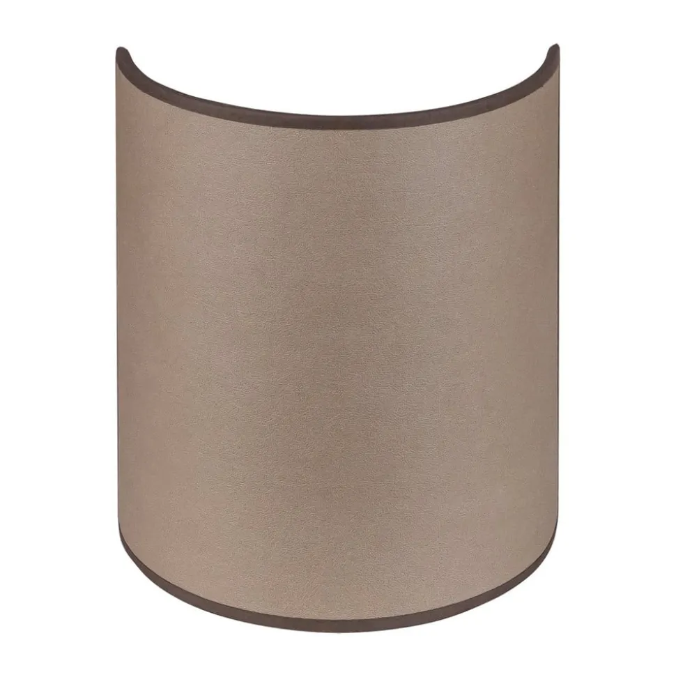 Envostar wandlamp Idun, aardkleurig 24 cm natuurlijk materiaal veganistisch