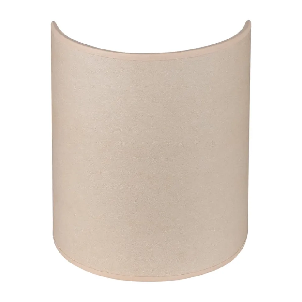 Envostar wandlamp Idun, licht beige 24 cm natuurlijk materiaal veganistisch