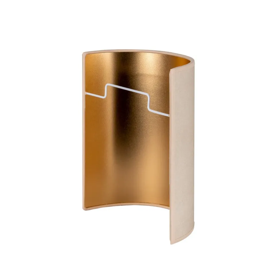 Envostar wandlamp Idun, licht beige 24 cm natuurlijk materiaal veganistisch