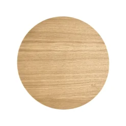 Envostar wandlamp Rito, licht hout, Ø 30 cm