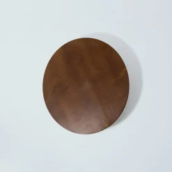 Envostar wandlamp Rito, walnoot, Ø 40 cm