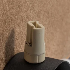 Envostar wandlamp Rito, walnoot, Ø 40 cm