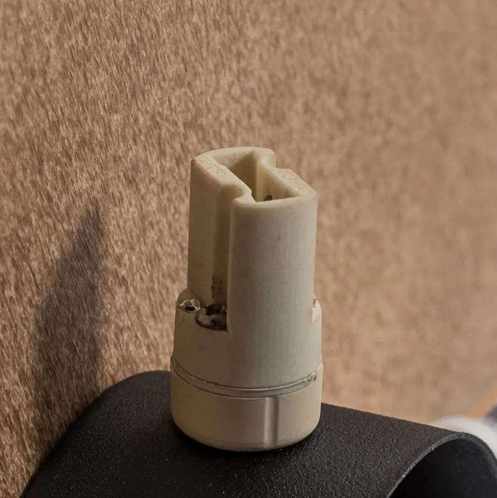 Envostar wandlamp Rito, walnoot, Ø 40 cm