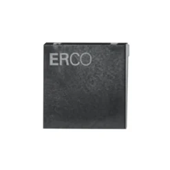 ERCO eindplaat voor 3-fase rail, zwart