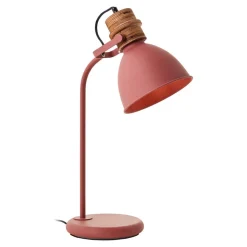 Erena tafellamp, draaibare kop, rood